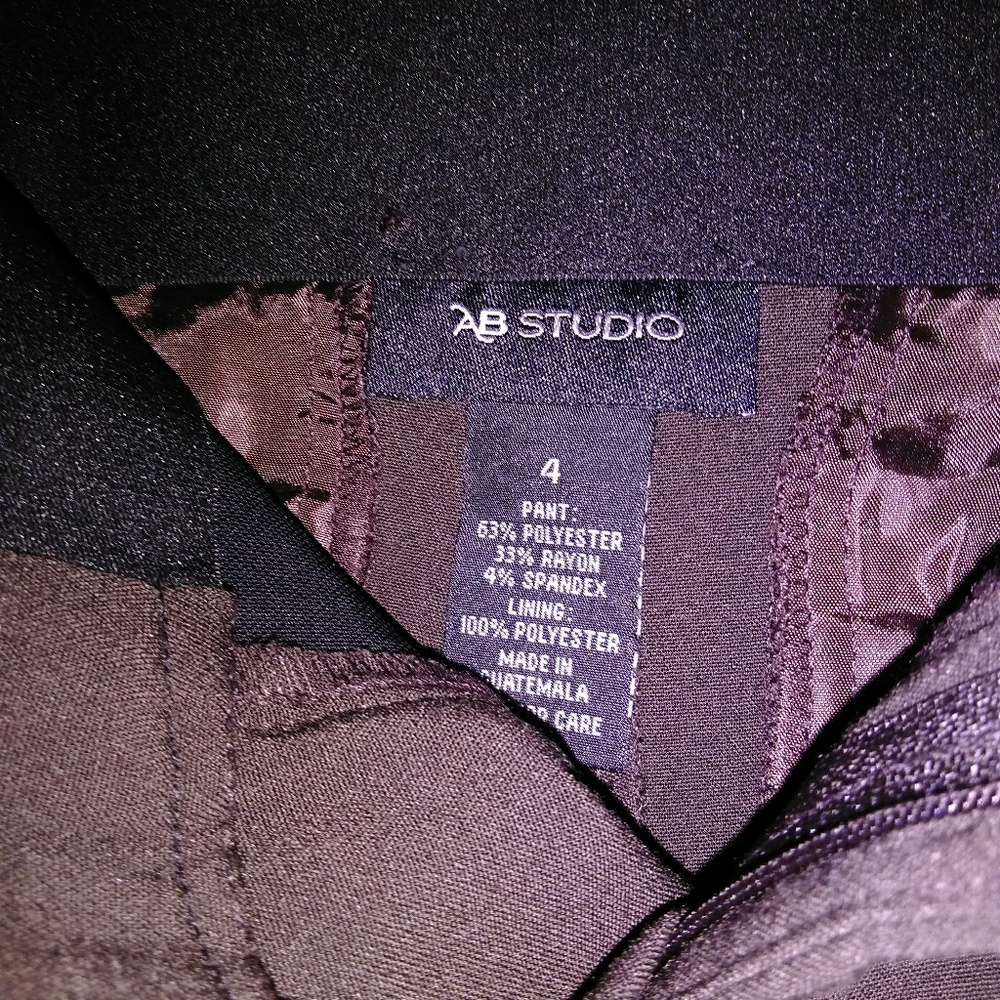 🛍👖💲AB Studio Brown Dress Pants - Picture 5 of 6